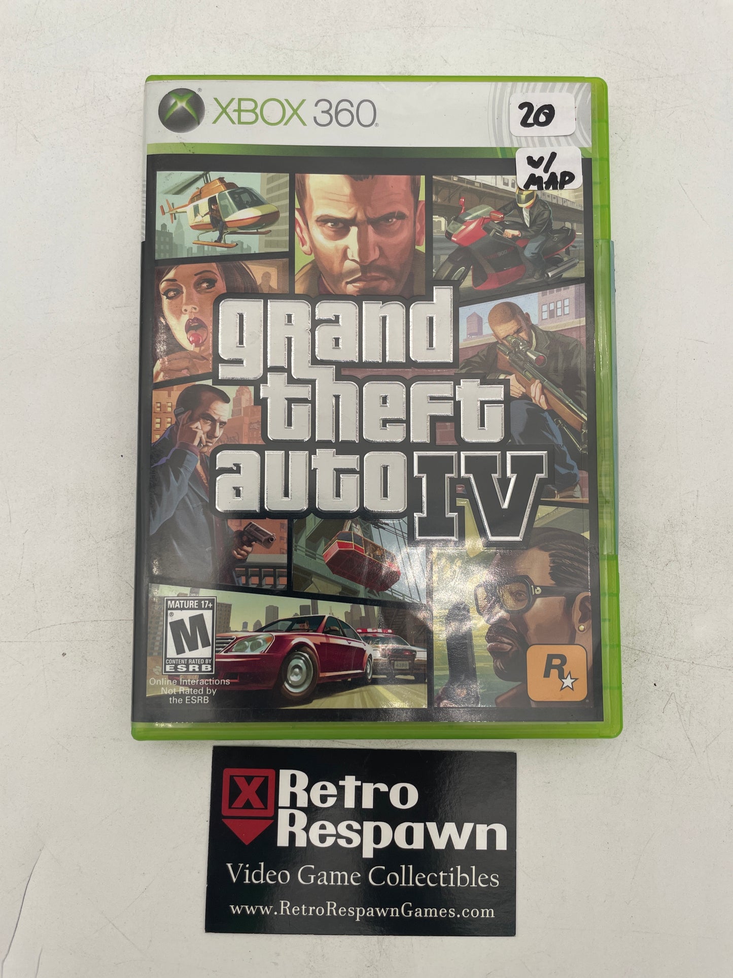 Grand Theft Auto IV - Xbox 360 (Complete)