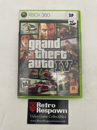 Grand Theft Auto IV - Xbox 360 (Complete)