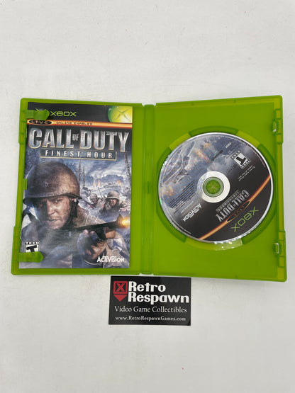 Call of Duty Finest Hour - Xbox (Complete)