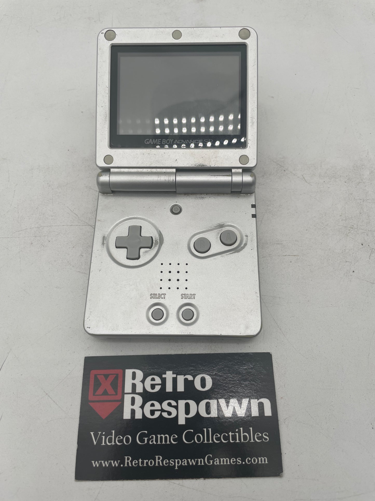 Platinum Gameboy Advance SP - GameBoy Advance (Console+Charger)