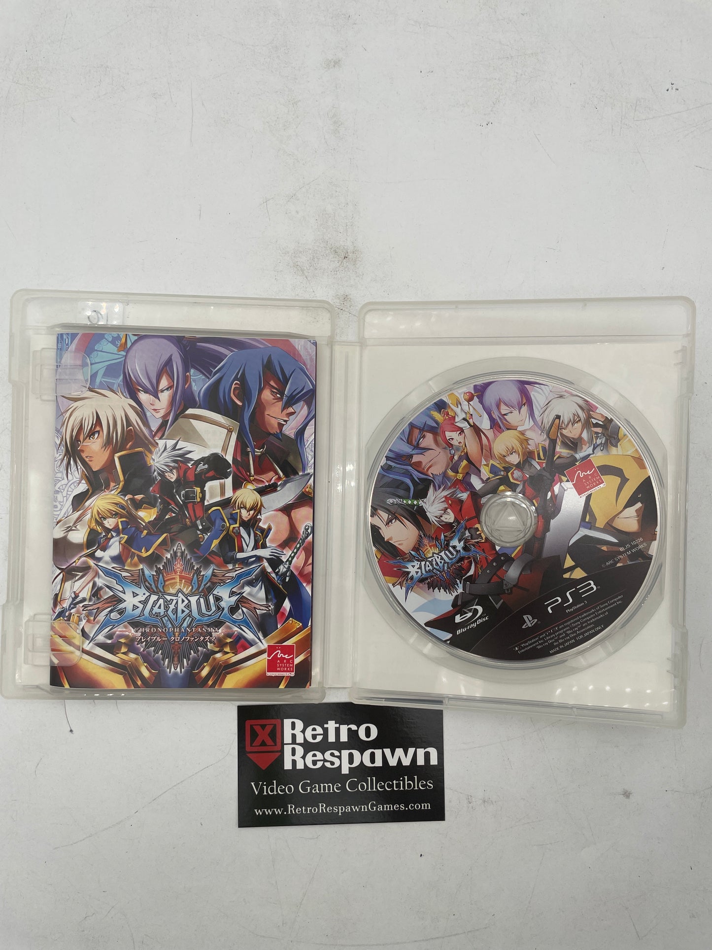 BlazBlue: Chrono Phantasma - JP Playstation 3 (Complete)