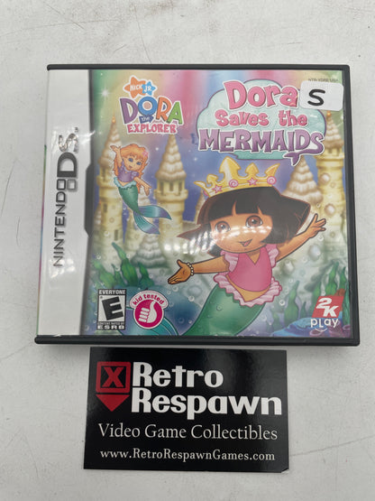 Dora the Explorer Dora Saves the Mermaids - Nintendo DS (Complete)