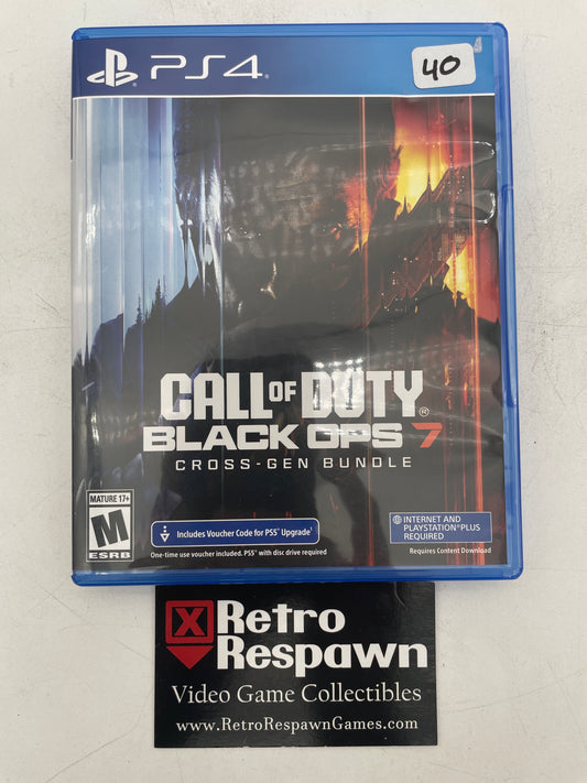Call of Duty Black Ops 7 Cross Gen Bundle - PlayStation 4 (Complete)