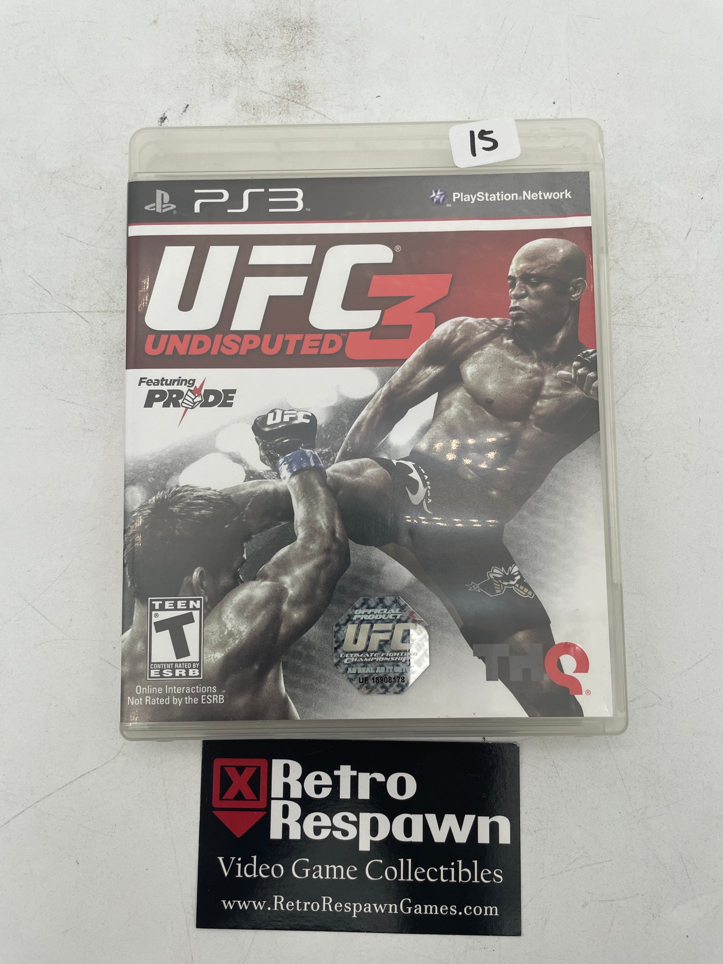 UFC Undisputed 3 - Playstation 3 (Complete)