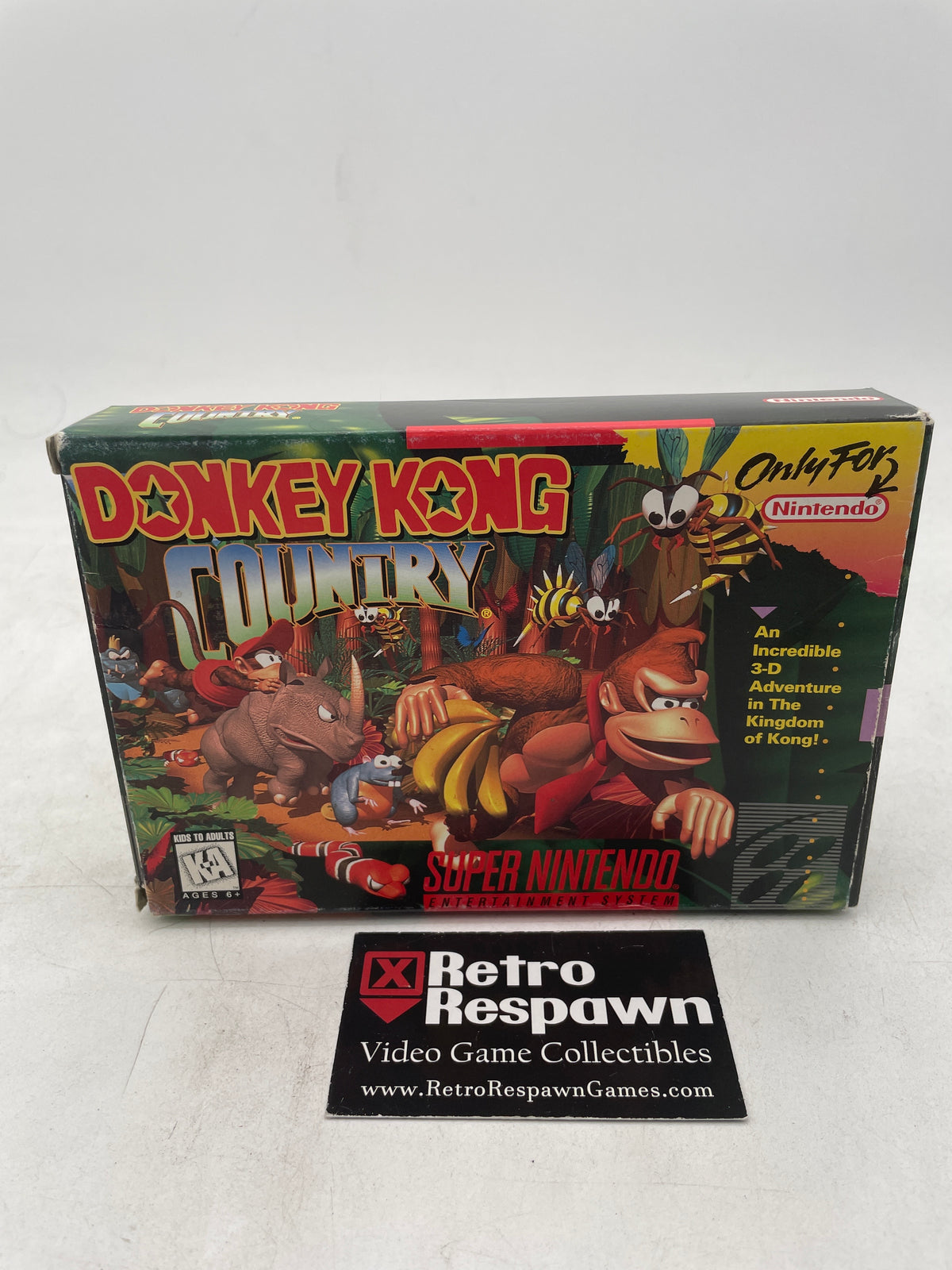 Donkey Kong Country - Super Nintendo (Complete)