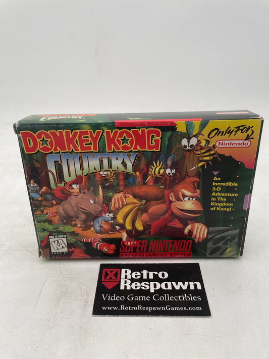 Donkey Kong Country - Super Nintendo (Complete)
