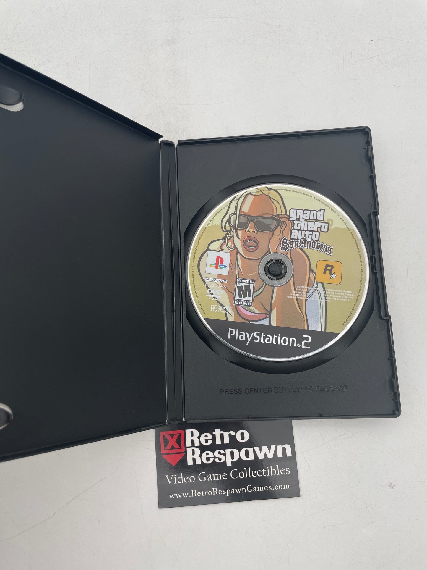 Grand Theft Auto San Andreas - Playstation 2 (Missing Manual)