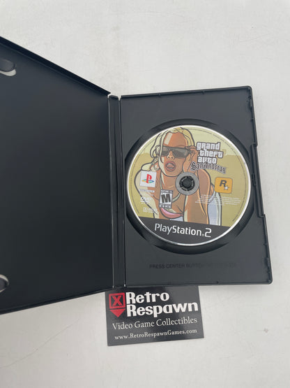 Grand Theft Auto San Andreas - Playstation 2 (Missing Manual)