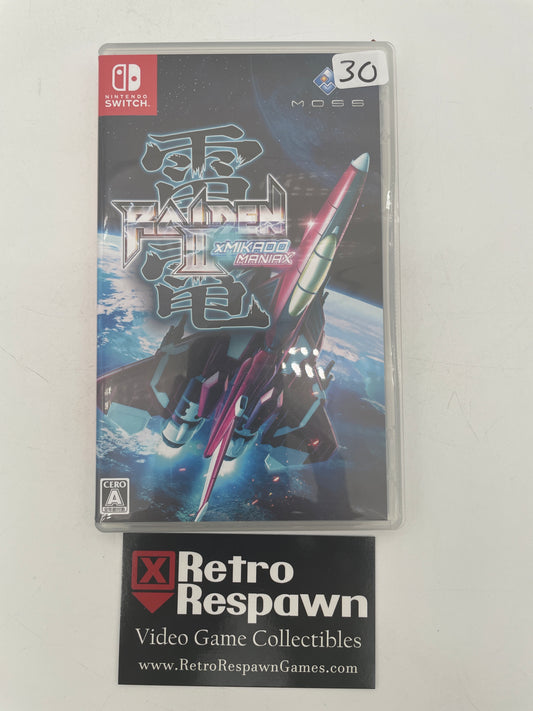 JP Raiden III x Mikado Maniax - JP Nintendo Switch (Complete)