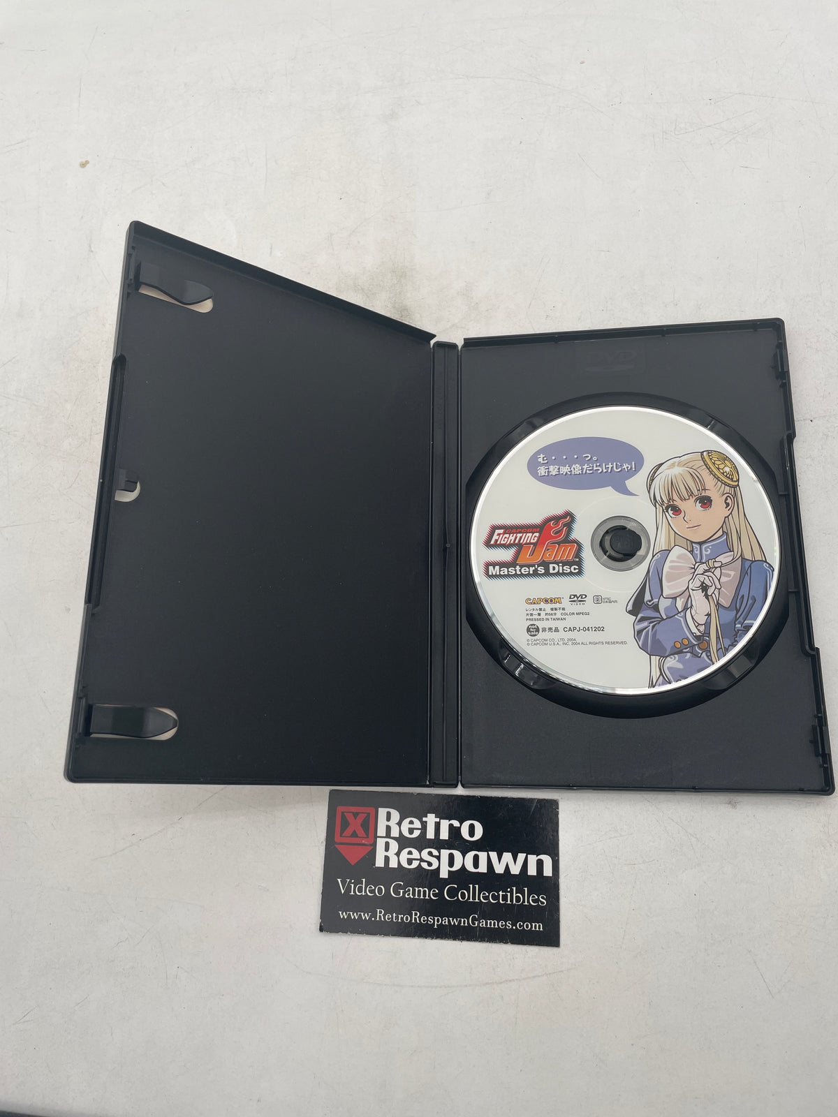 Capcom Fighting Jam Master’s Disc - JP DVD (Complete)