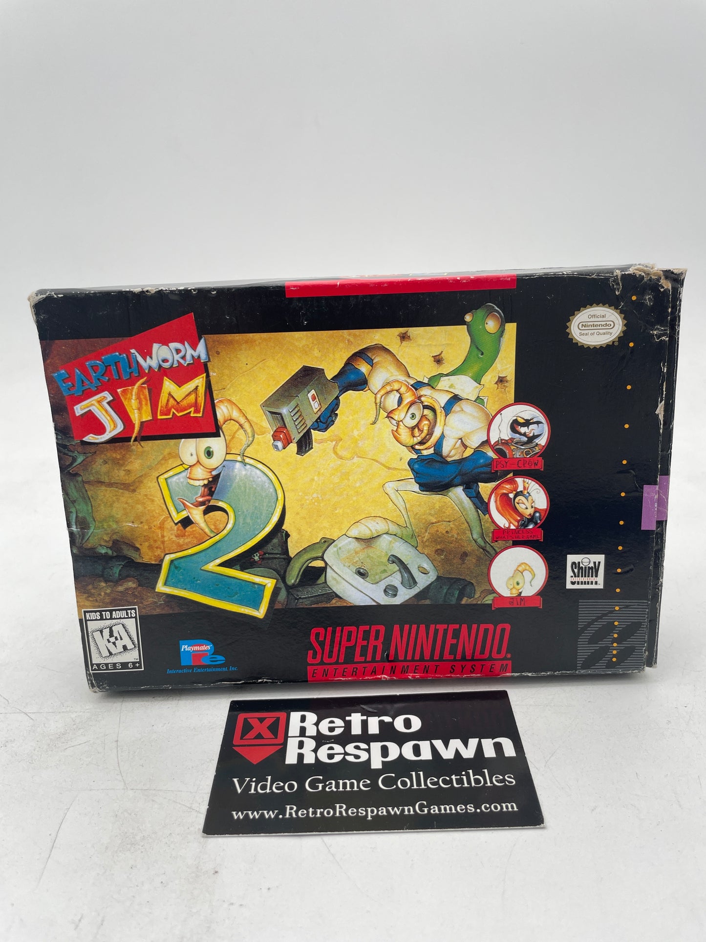 Earthworm Jim 2 - Super Nintendo (Complete)