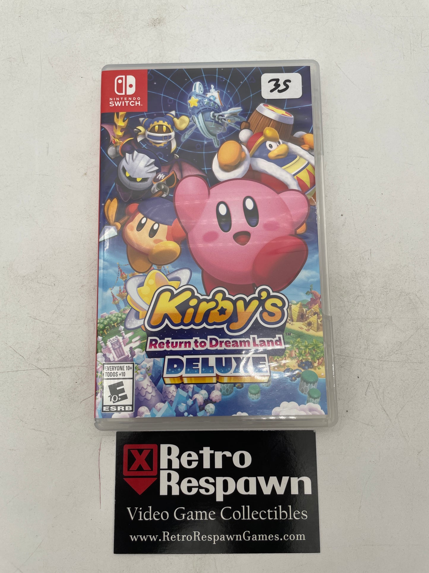 Kirby's Return to Dream Land Deluxe - Nintendo Switch (Complete)