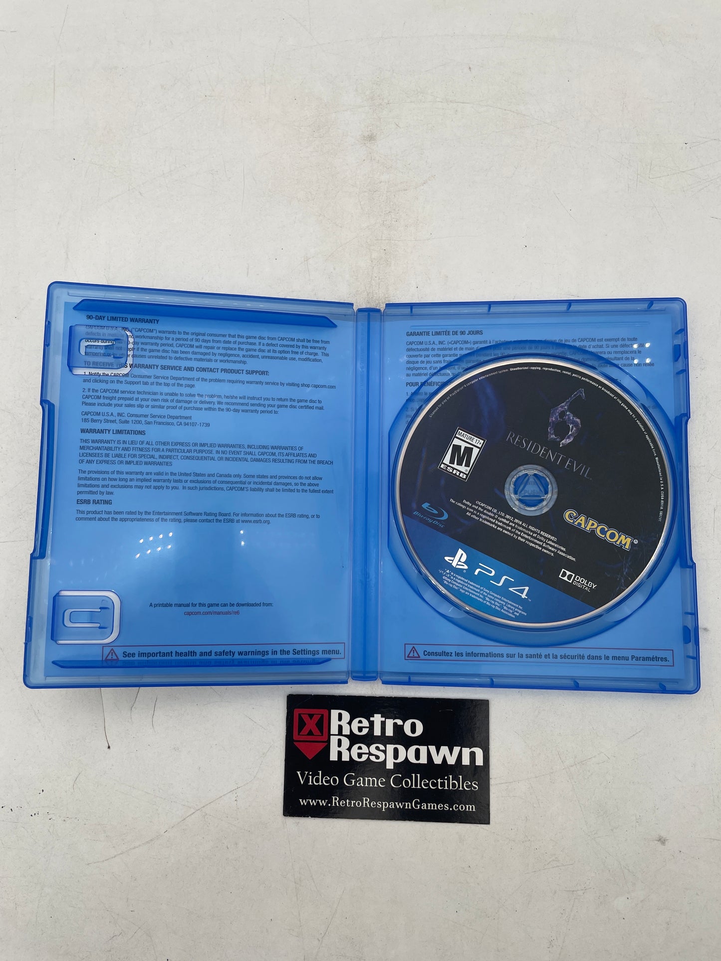 Resident Evil 6 - Playstation 4 (Complete)