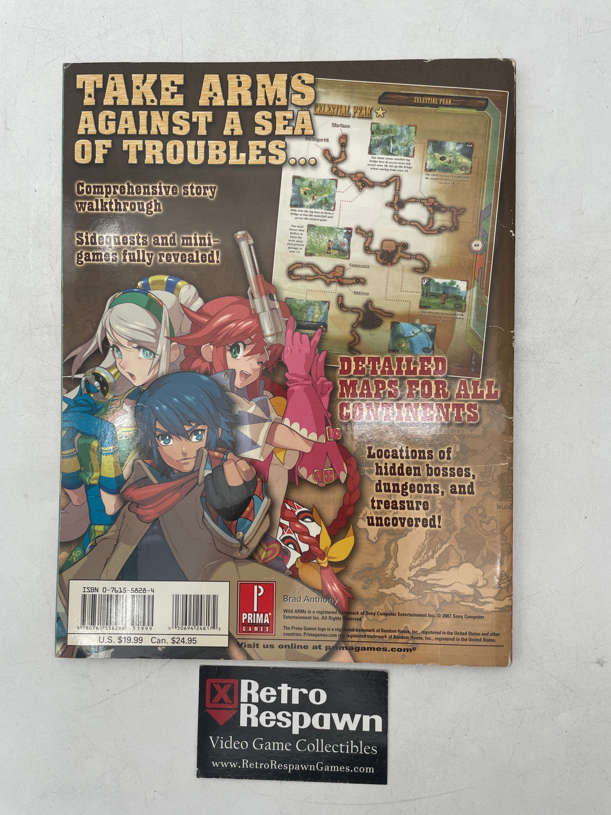 Wild Arms 5 Series 10th Anniversary Edition Official Game Guide - Prima Games (Used)
