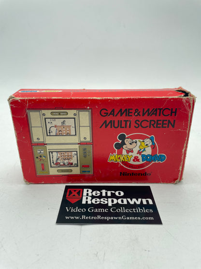 Game & Watch Multiscreen Mickey & Donald - Game & Watch (Complete)