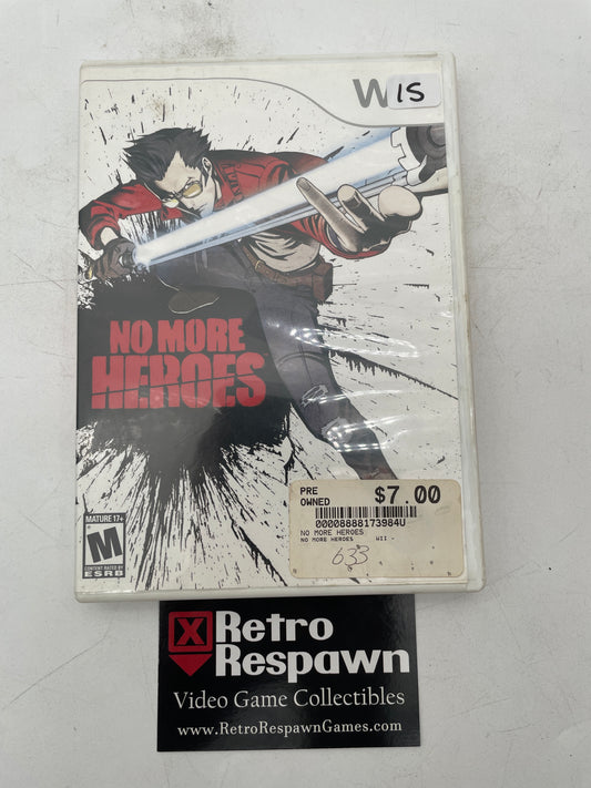 No More Heroes - Wii (Complete)