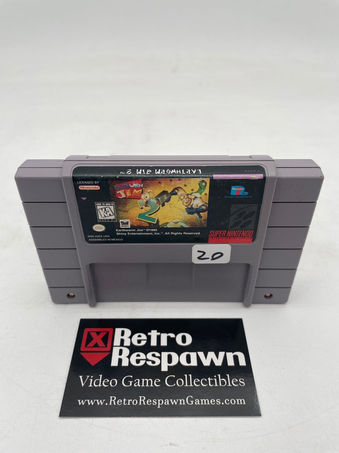 Earthworm Jim 2 - Super Nintendo (Game Only)
