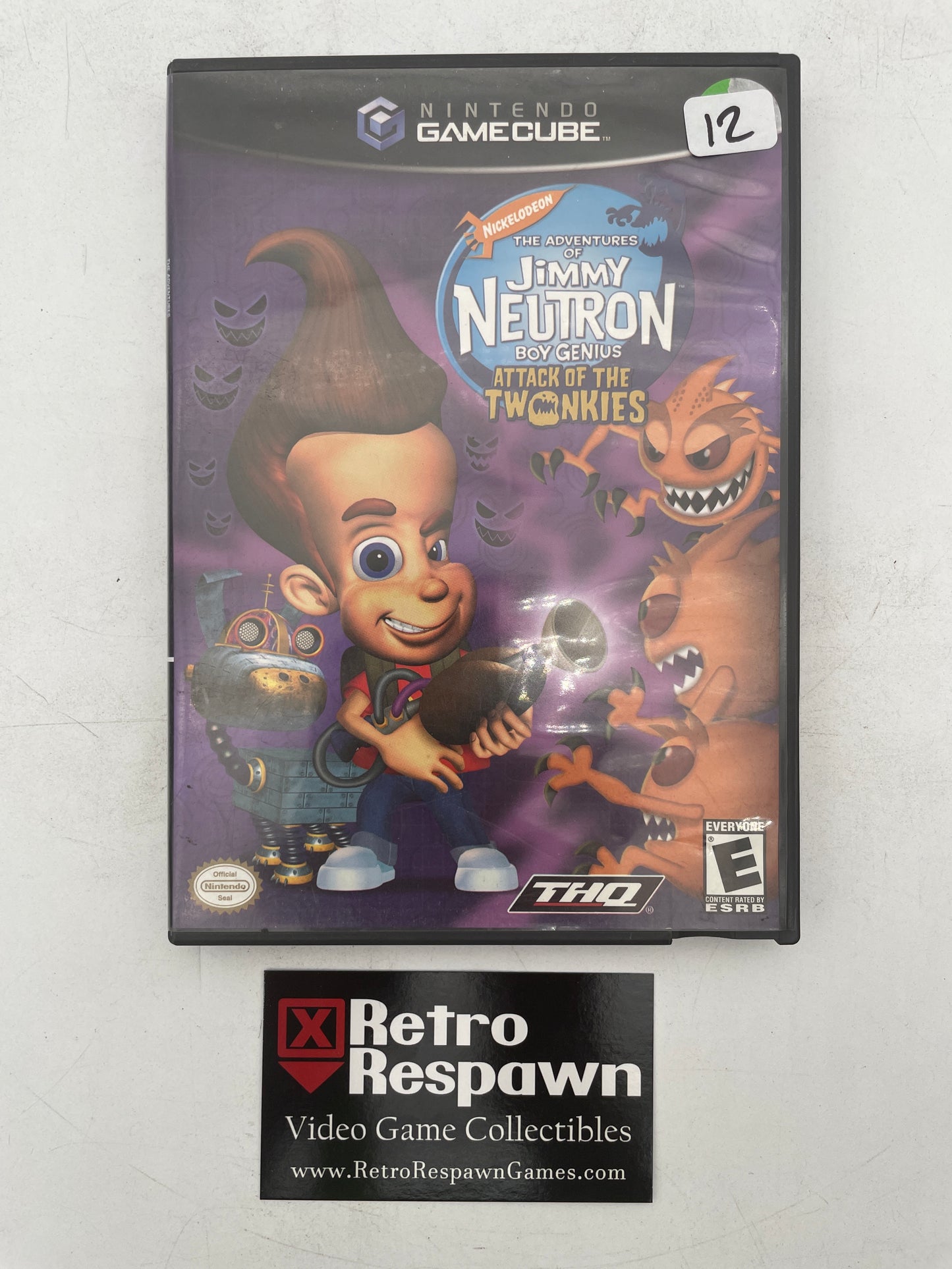 Jimmy Neutron Attack of the Twonkies - Gamecube (Missing Manual)