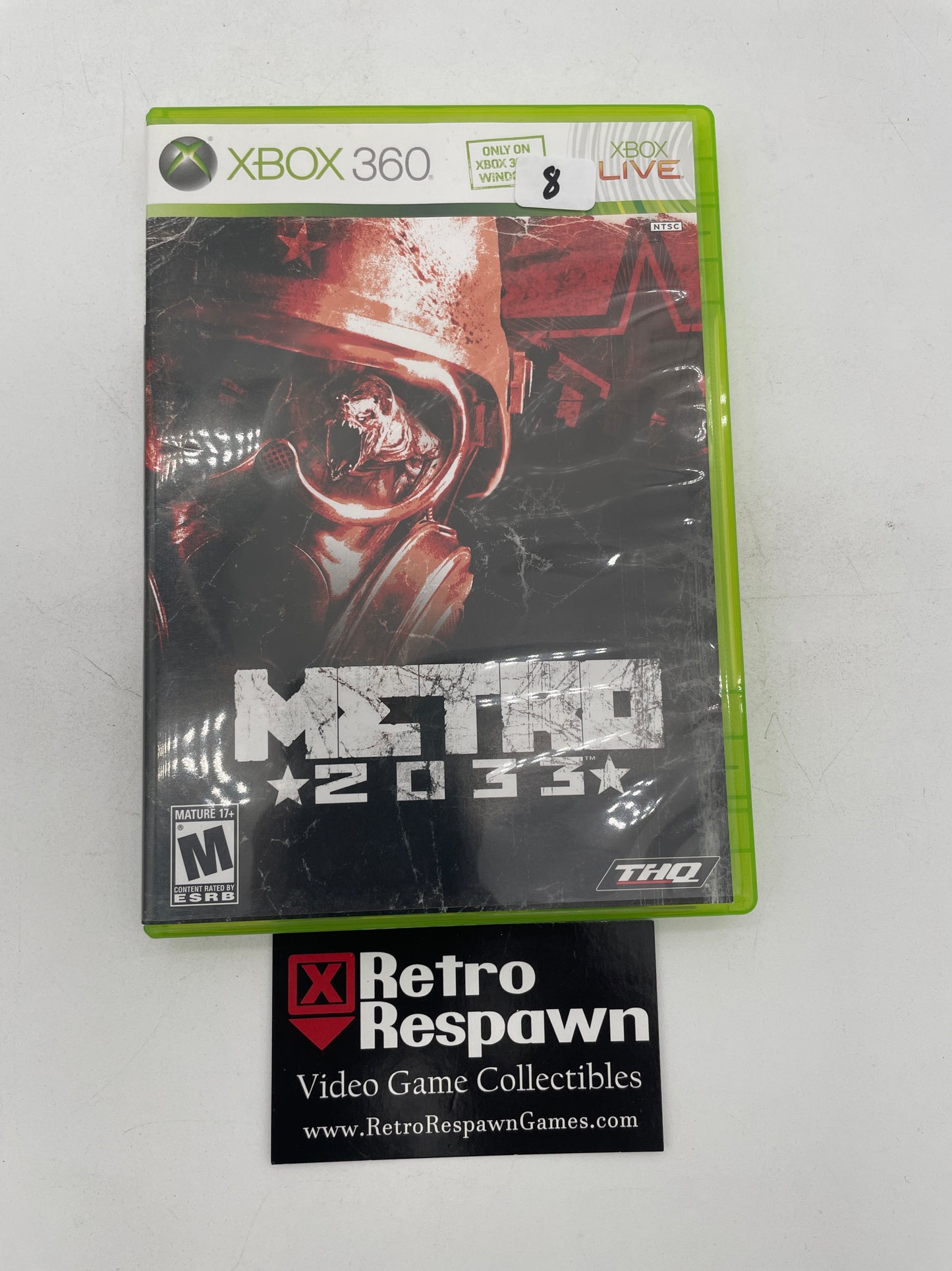 Metro 2033 - Xbox 360 (Complete)