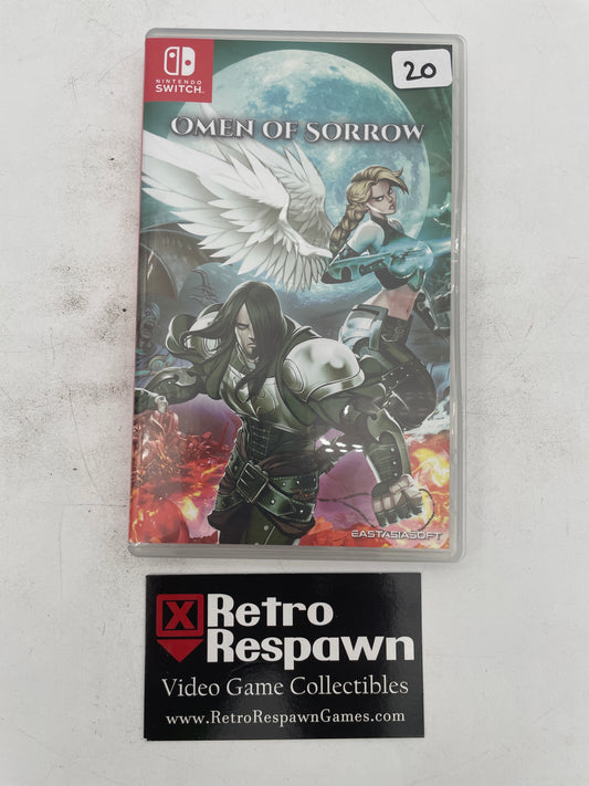 Omen of Sorrow - Nintendo Switch (Complete)