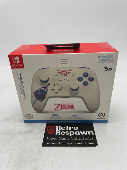 Wireless White Zelda Controller - Nintendo Switch (Sealed)