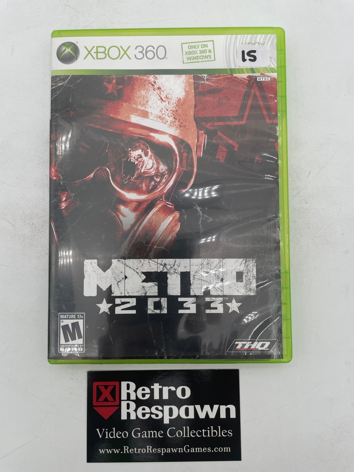 Metro 2033 - Xbox 360 (Complete)