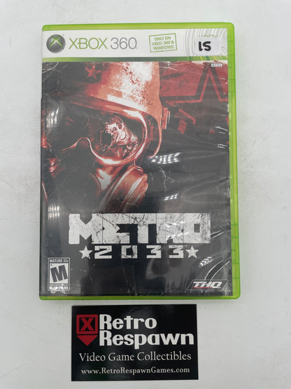 Metro 2033 - Xbox 360 (Complete)