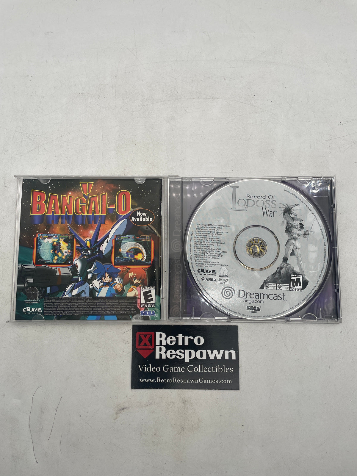 Record of Lodoss War - Sega Dreamcast (Complete)
