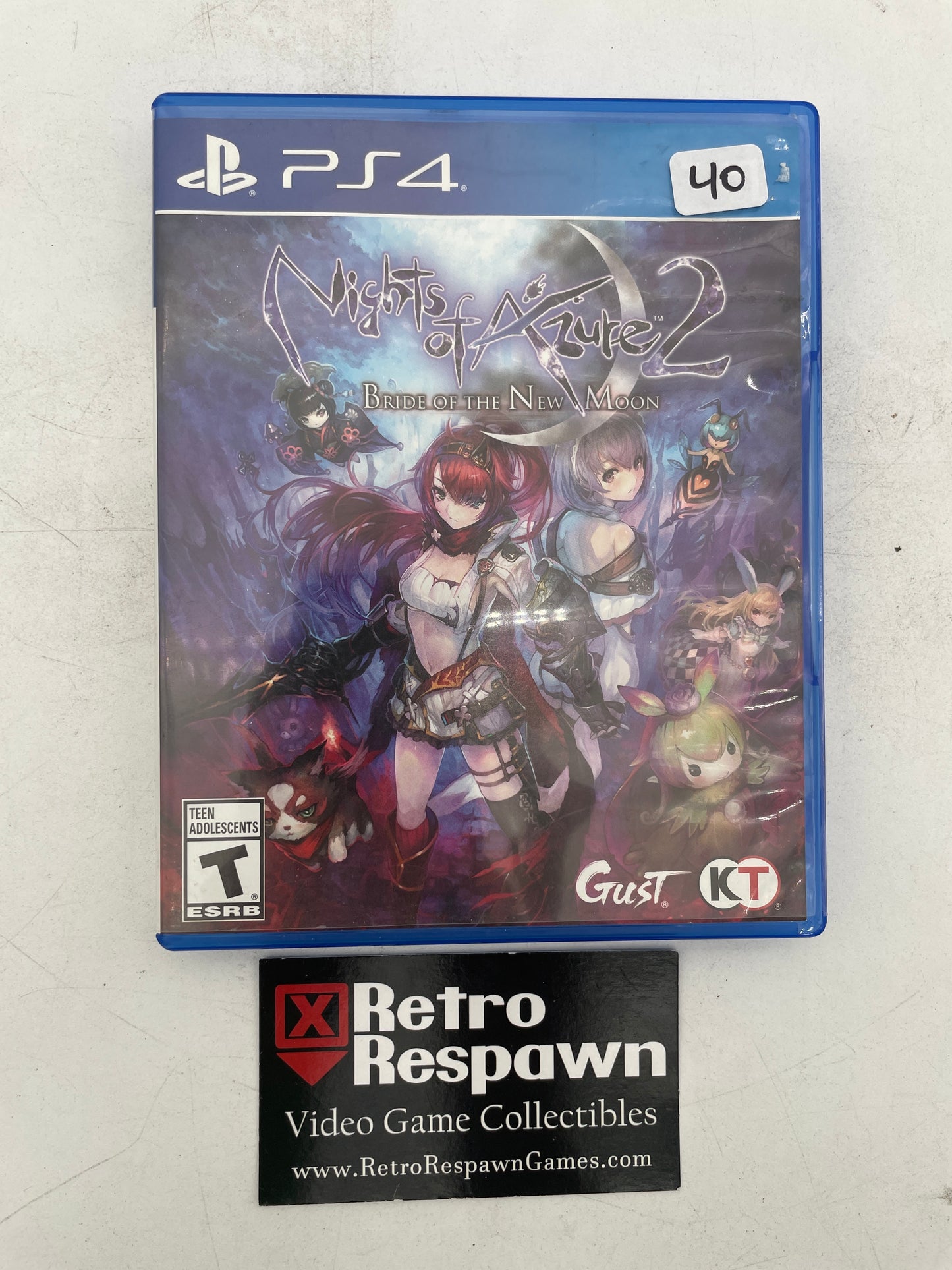 Nights of Azure 2: Bride of the New Moon - Playstation 4 (Complete)