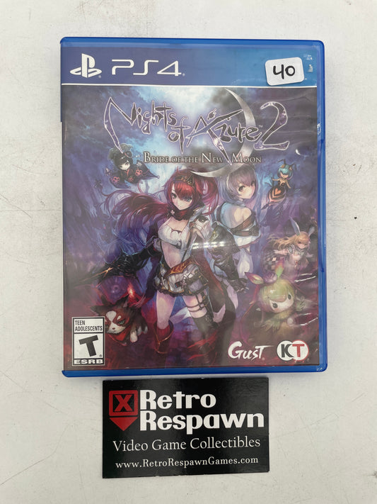 Nights of Azure 2: Bride of the New Moon - Playstation 4 (Complete)