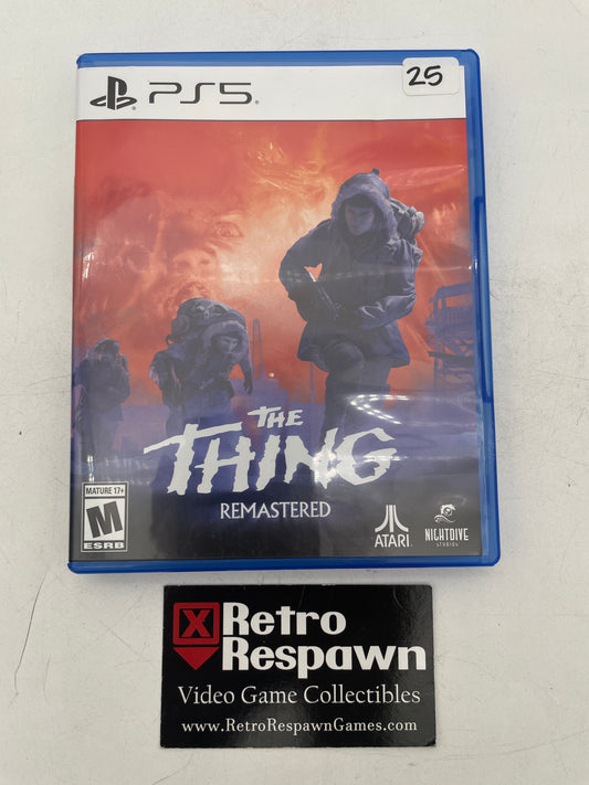 The Thing Remastered - PlayStation 5 (Complete)