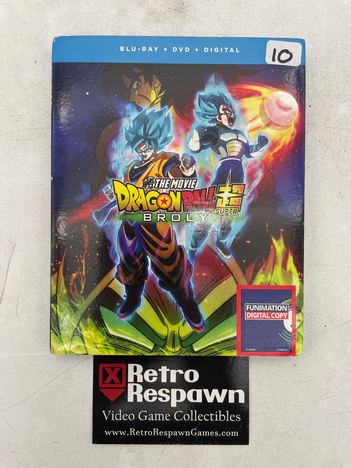 Dragon Ball Super Broly The Movie - Bluray+DVD (Complete)