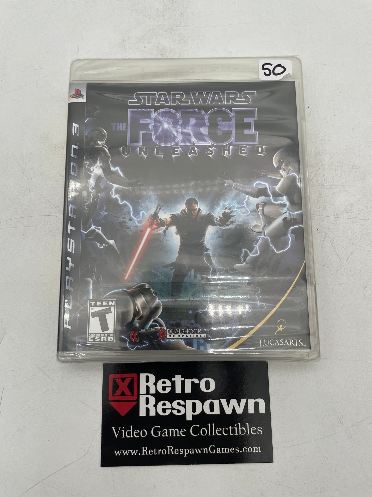 Star Wars The Force Unleashed - Playstation 3 (Sealed)