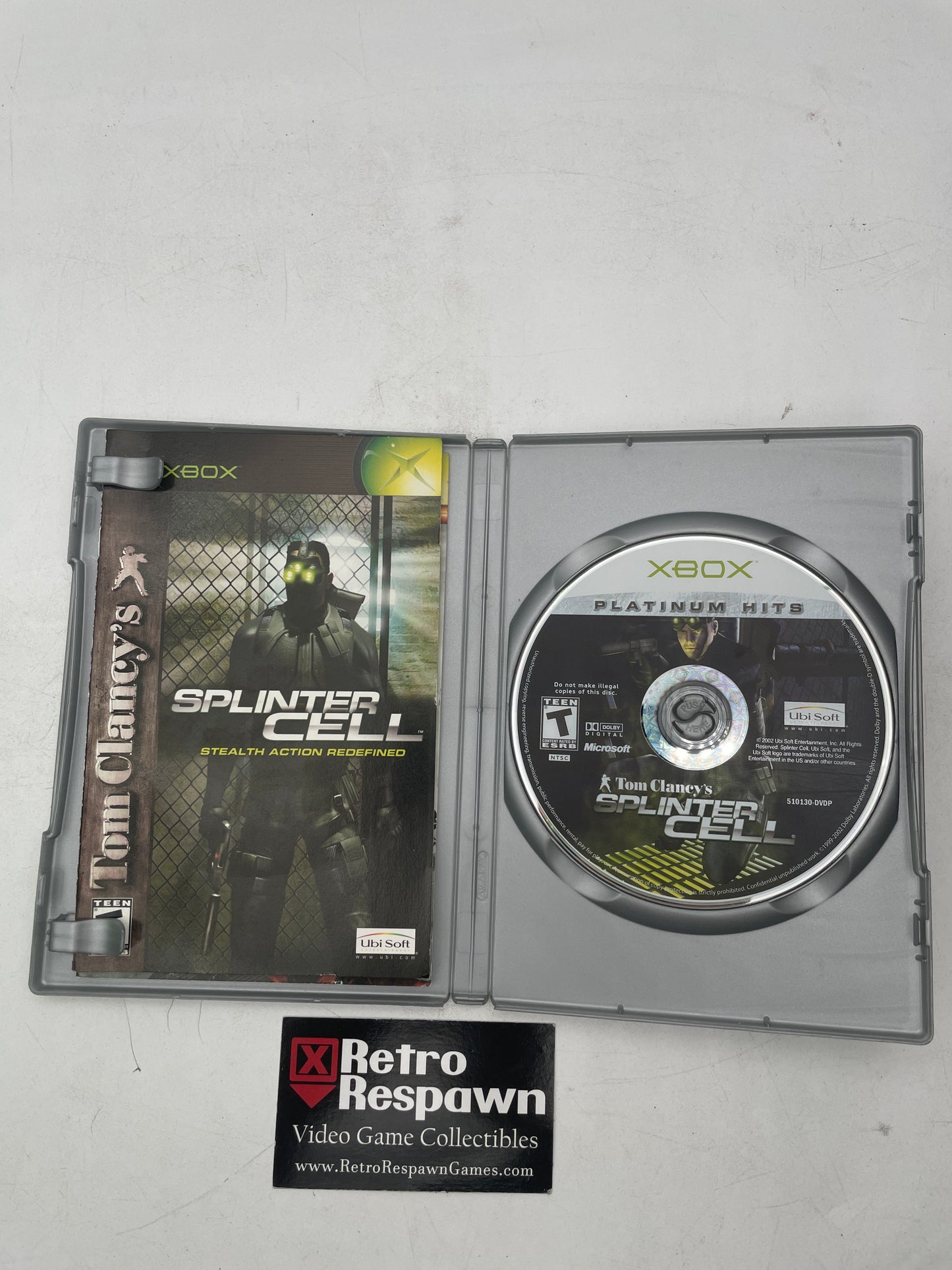 Splinter Cell [Platinum Hits] - Xbox (Complete)