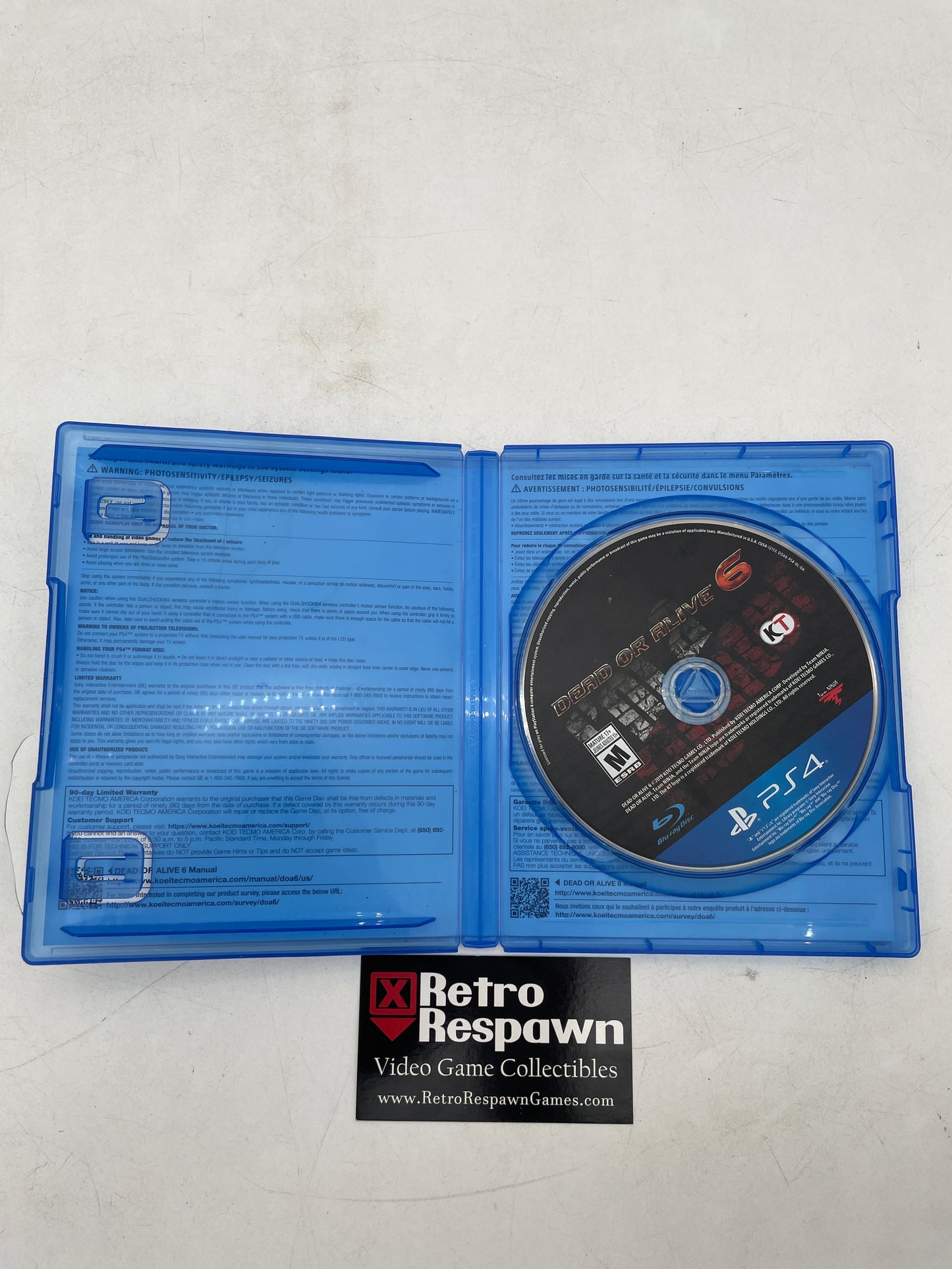Dead or Alive 6 - Playstation 4 (Complete)
