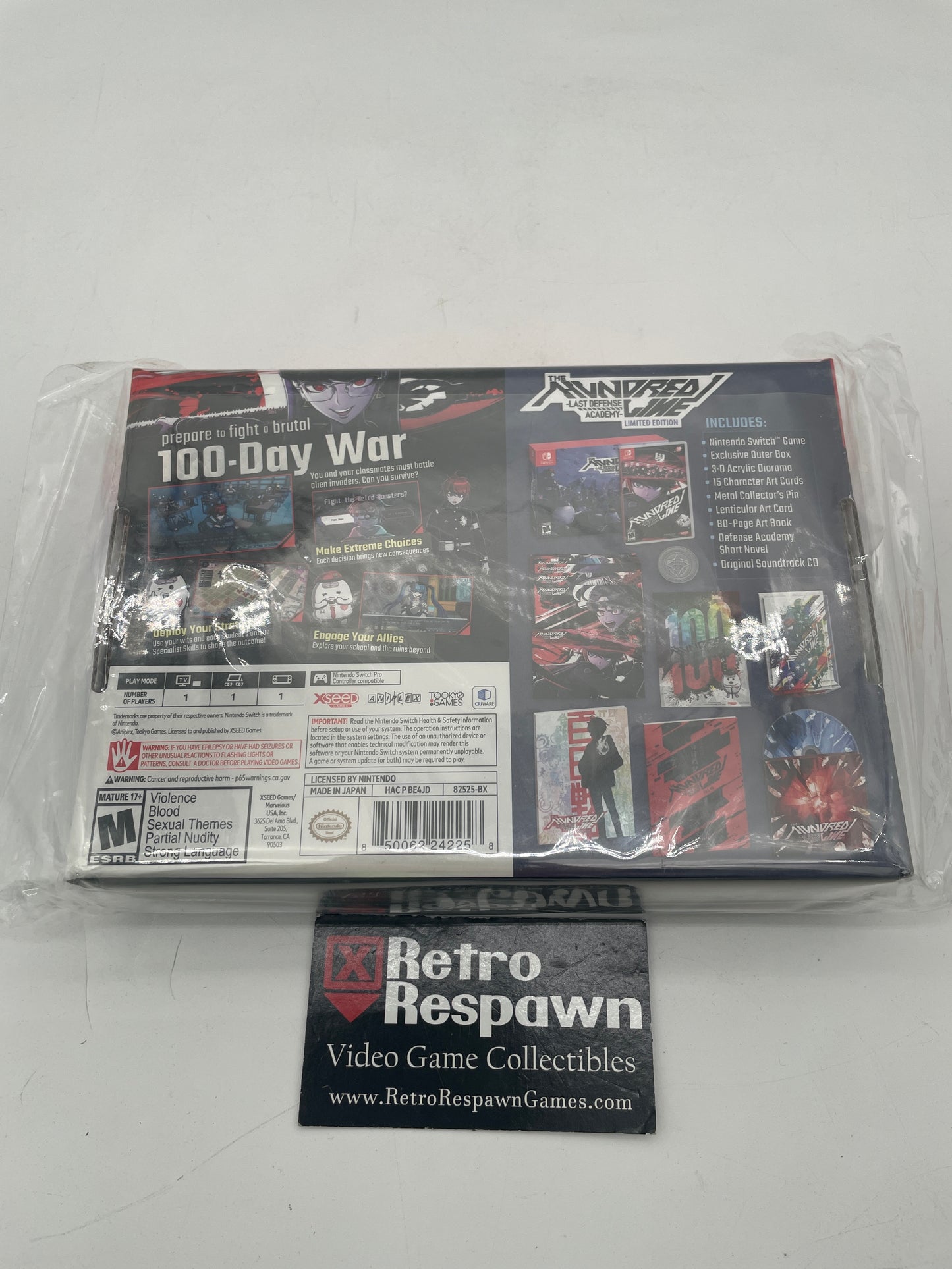 The Hundred Line: Last Defense Academy [Limited Edition] - Nintendo Switch (Sealed)