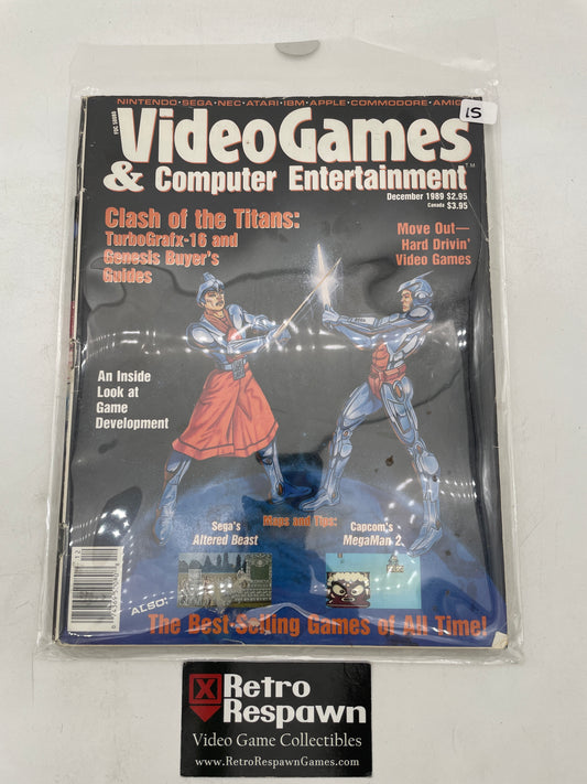 Video Games & Computer Entertainment December 1989 (Used)