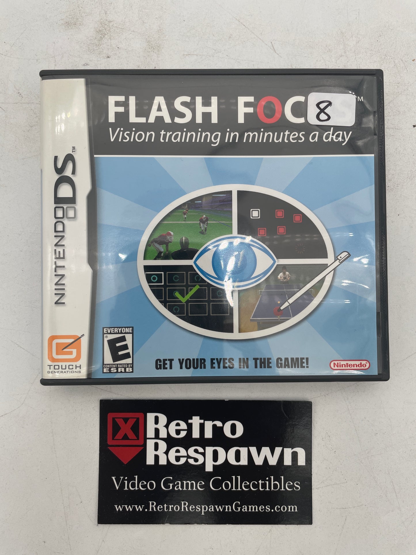 Flash Focus Vision Training - Nintendo DS (Complete)