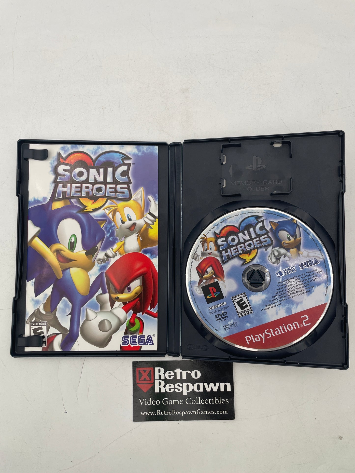 Sonic Heroes  [Greatest Hits]- Playstation 2 (Complete)