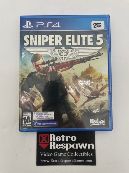 Sniper Elite 5 - Playstation 4 (Complete)