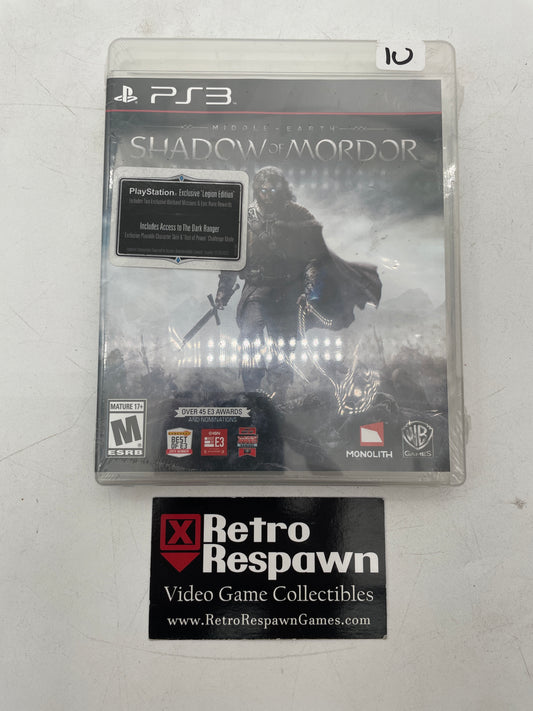 Middle Earth: Shadow of Mordor - Playstation 3 (Sealed)