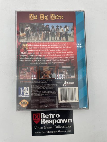 Mad Dog McCree - Sega CD (Complete)