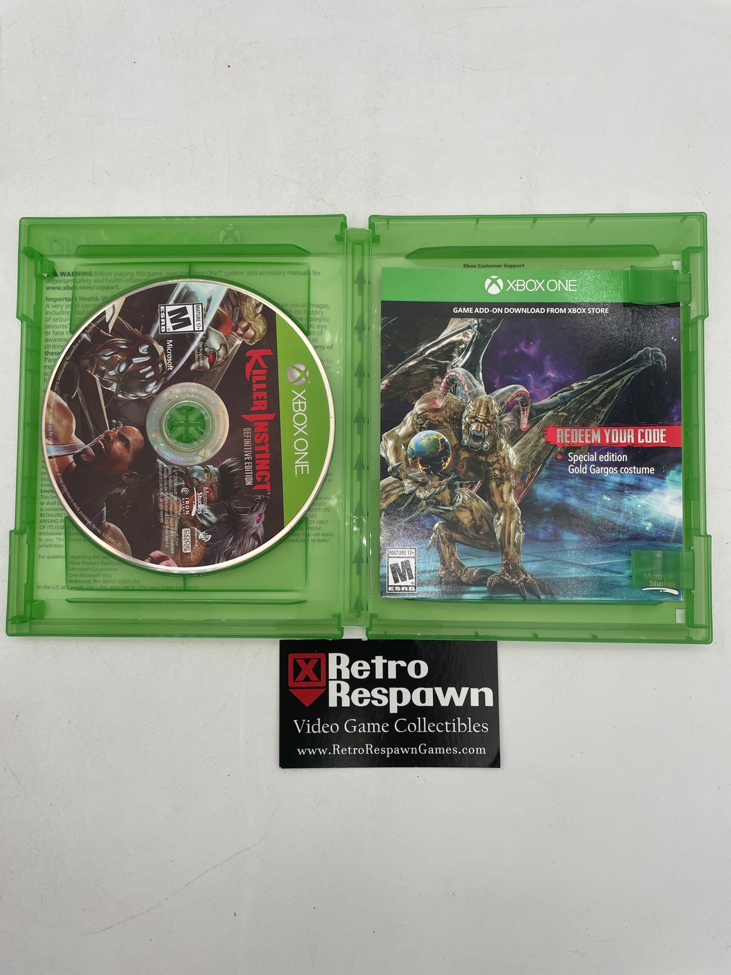 Killer Instinct: Definitive Edition - Xbox One (Complete)