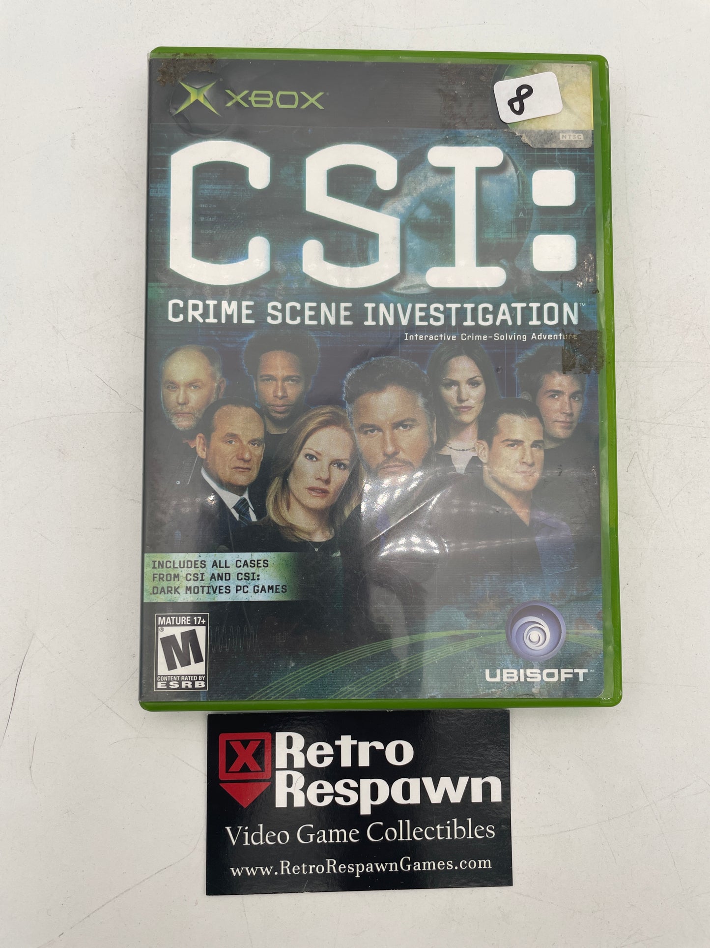 CSI Crime Scene Investigation - Xbox (Complete)