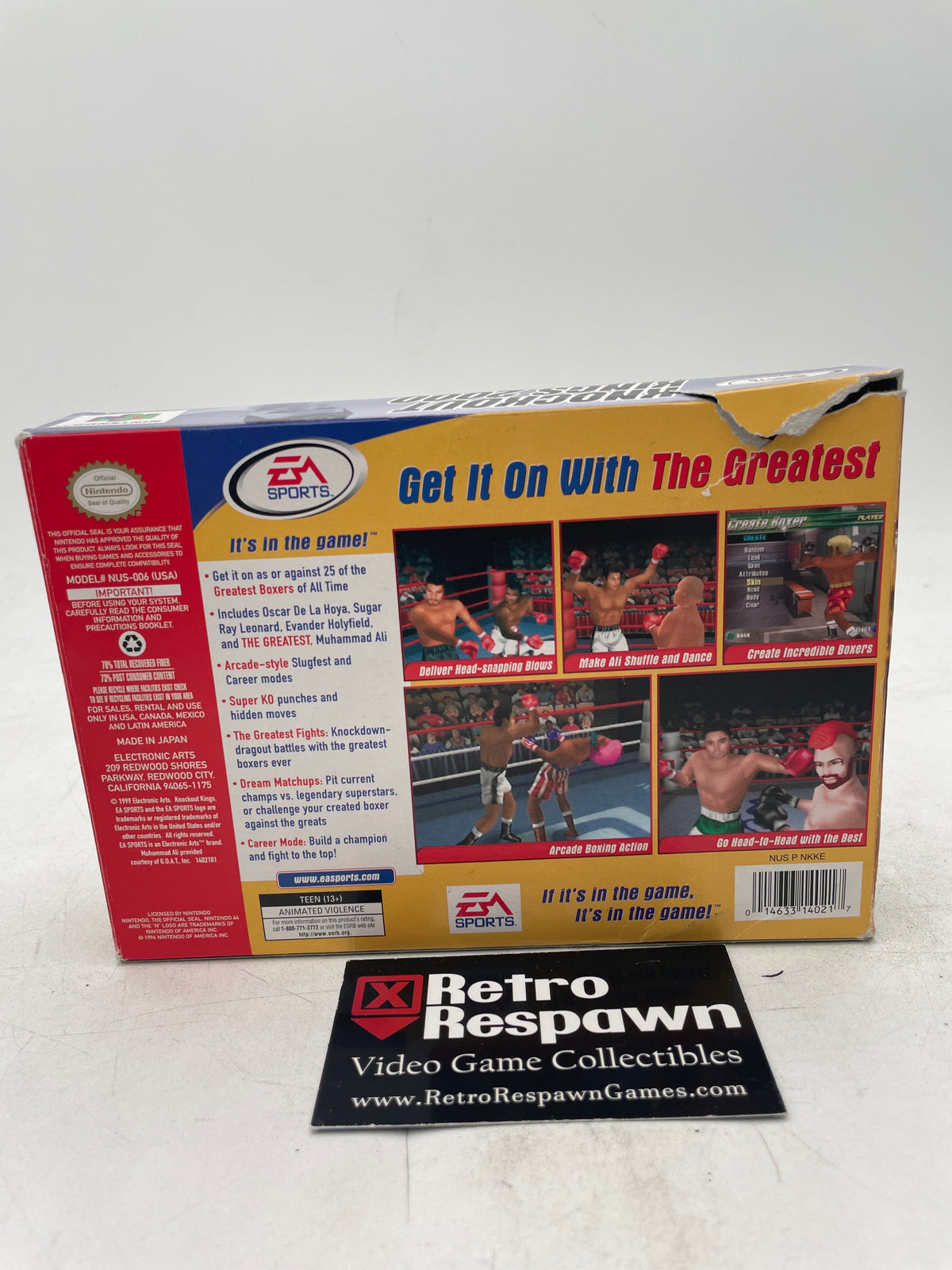 Knockout Kings 2000 - Nintendo 64 (Complete)