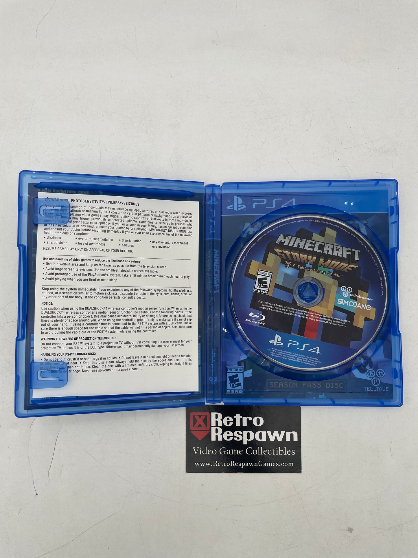 Minecraft: Story Mode Season Pass - Playstation 4 (Complete)