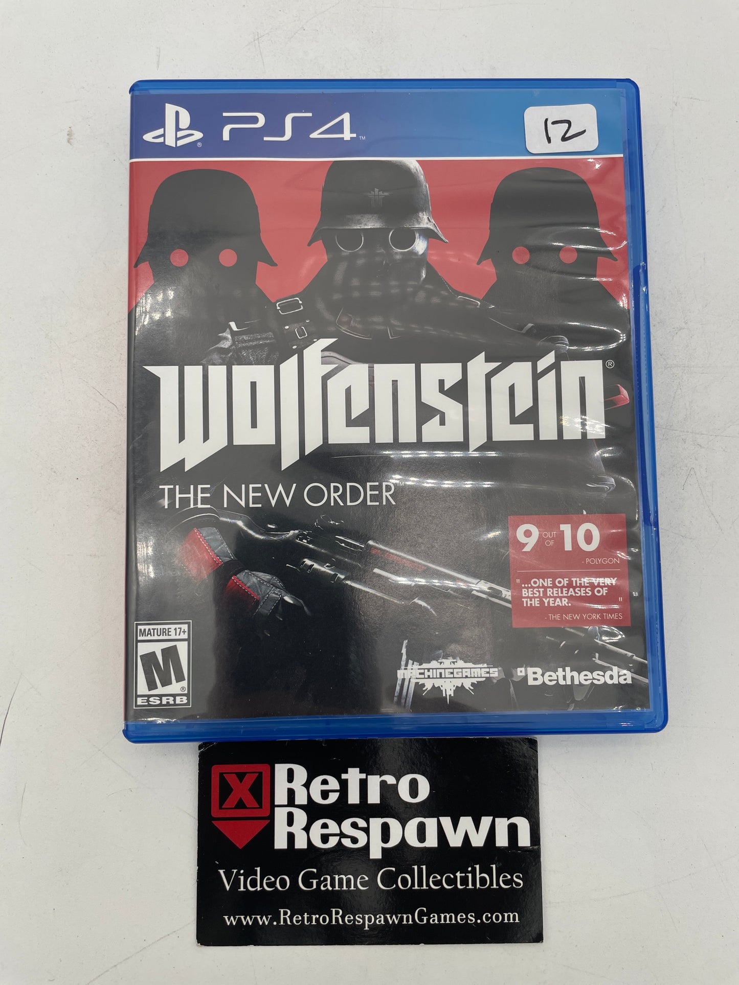 Wolfenstein: The New Order - Playstation 4 (Complete)