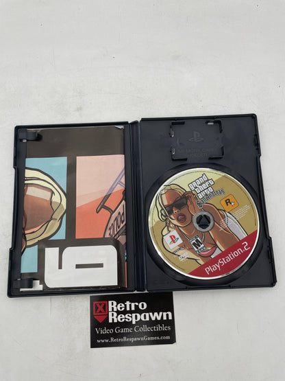 Grand Theft Auto San Andreas [Greatest Hits] - Playstation 2 (W Map/ Missing Manual)