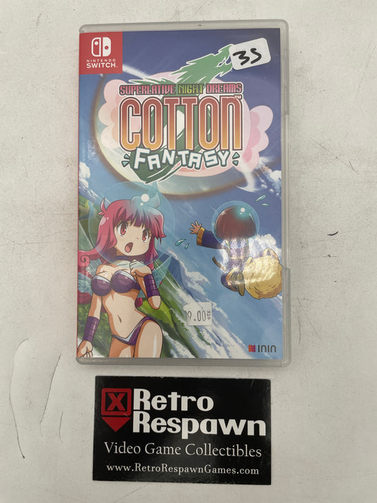 Cotton Fantasy - PAL Nintendo Switch (Complete)