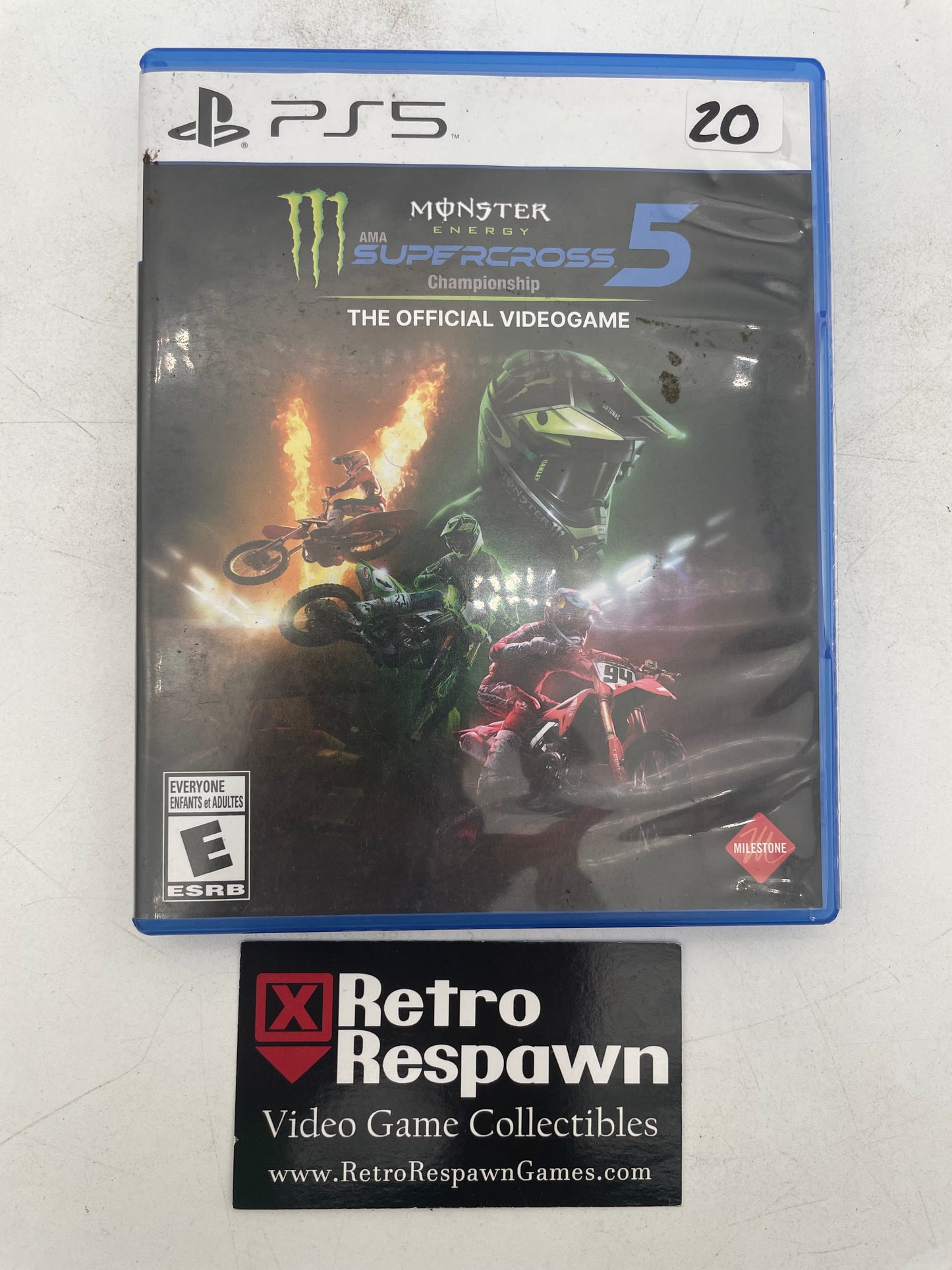 Monster Energy Supercross 5 - Playstation 5 (Complete)